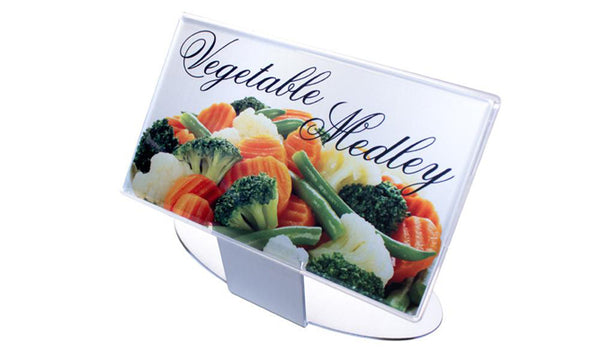 Buffet display rechthoekig