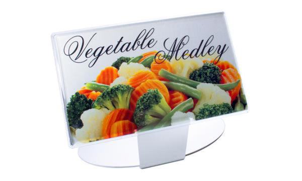 Buffet display rechthoekig